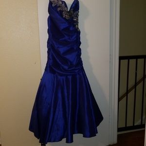 Blue Ball Gown
